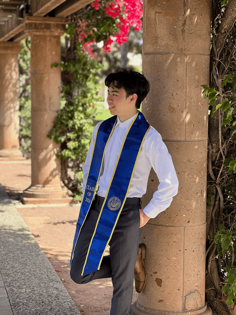 Larry Tsao graduation photo